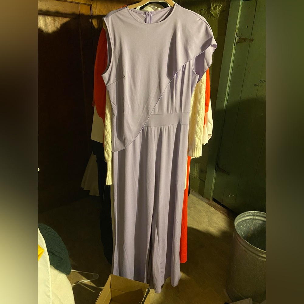 Purple Chinese made jumpsuit